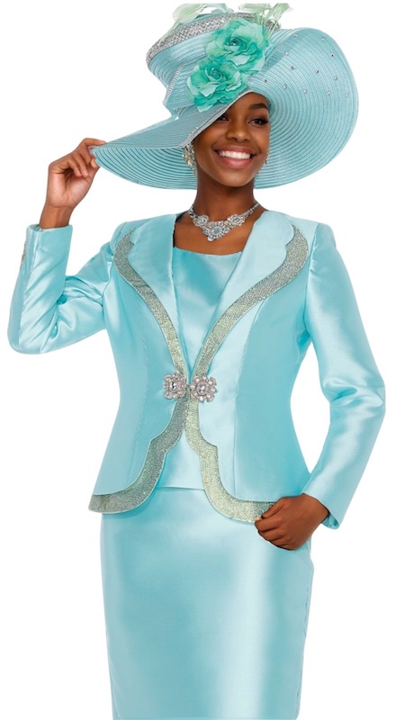 Champagne Italy 6205 Church Suit