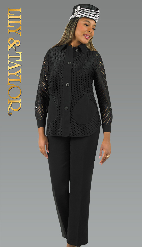 Lily And Taylor 4781-BLK