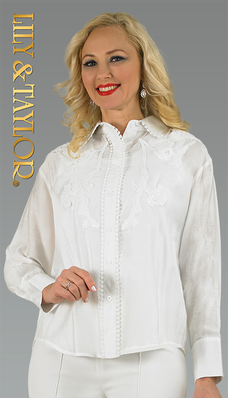 Lily and Taylor S103-WHT