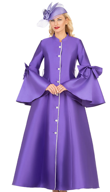Giovanna DP2443-PUR Church Dress