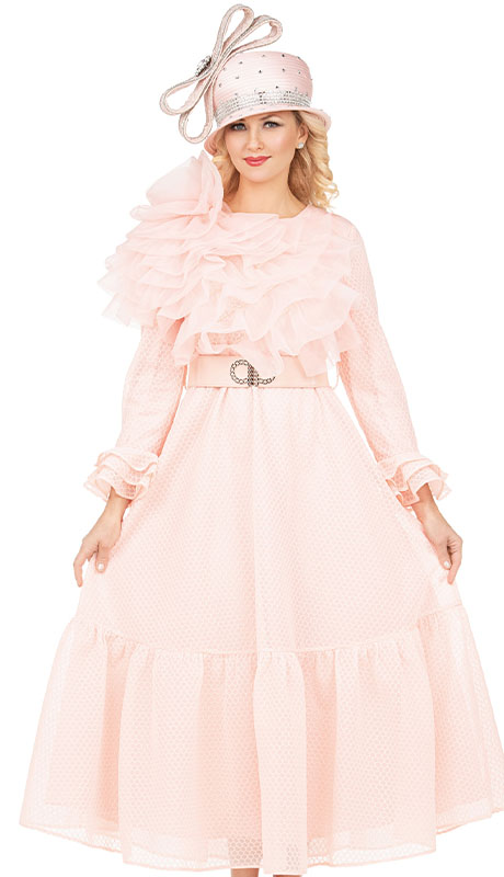 Giovanna D1674-PNK Church Dress