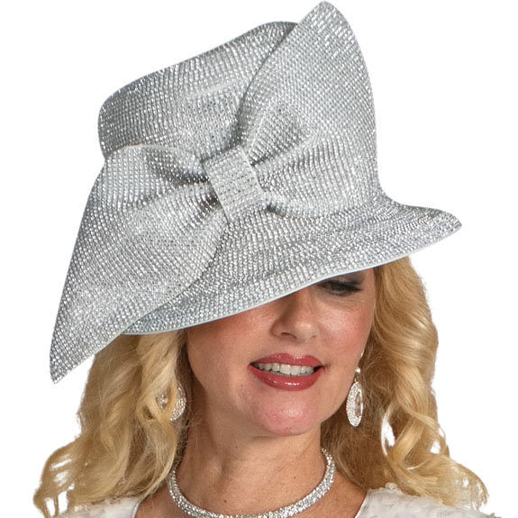 Lily and Taylor HAT H146-SLV