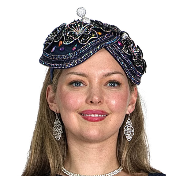 Lily and Taylor HAT H167-BLK