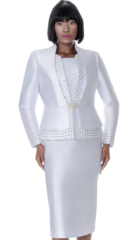 Terramina 7013-WHT Church Suit