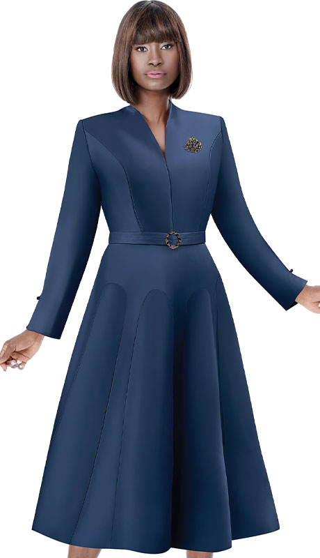Terramina 7045-NVY Church Dress