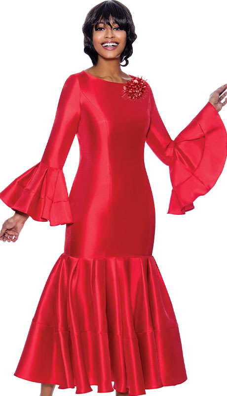 Terramina 7764-RED Church Dress