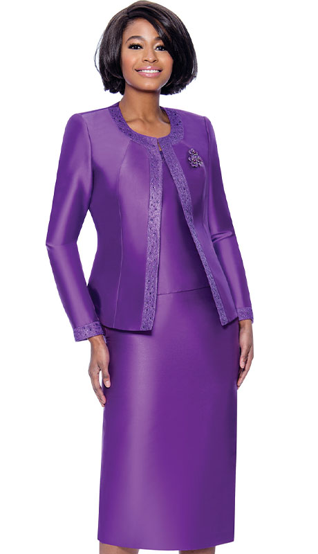 Terramina 7637-PUR Church Suit
