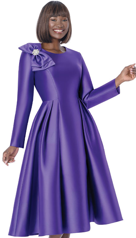 Terramina 7347-PUR Church Dress