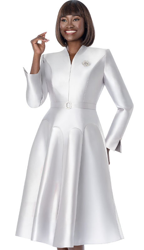 Terramina 7045-WHT Church Dress