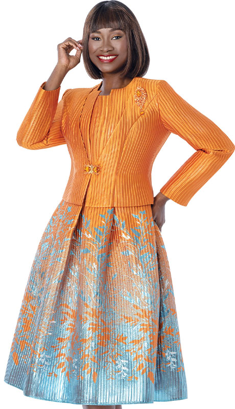 Terramina 7012-ORG Church Dress