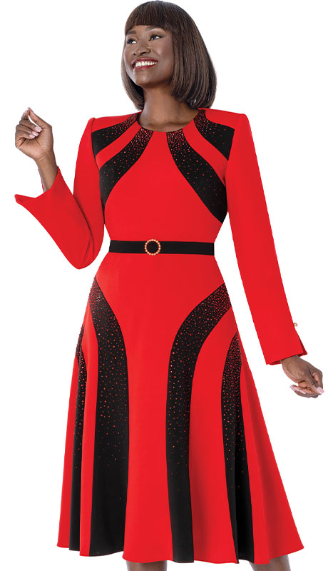 Susanna 3010-RWB Church Dress