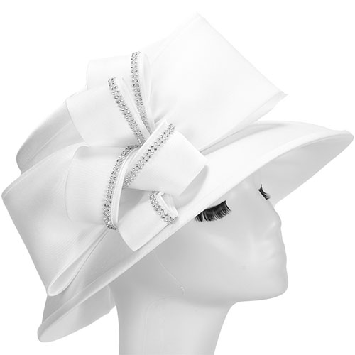 Giovanna H0960-OFW Church Hat