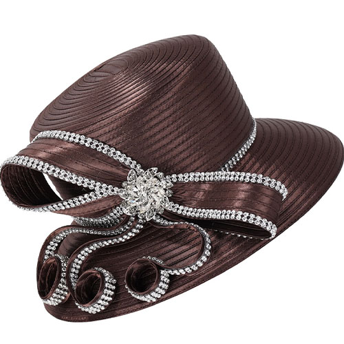 Giovanna HR1087-CHC Church Hat