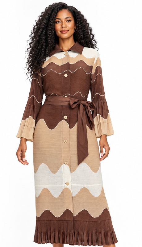 Giovanna DP2468-CHC Ladies Church Dress