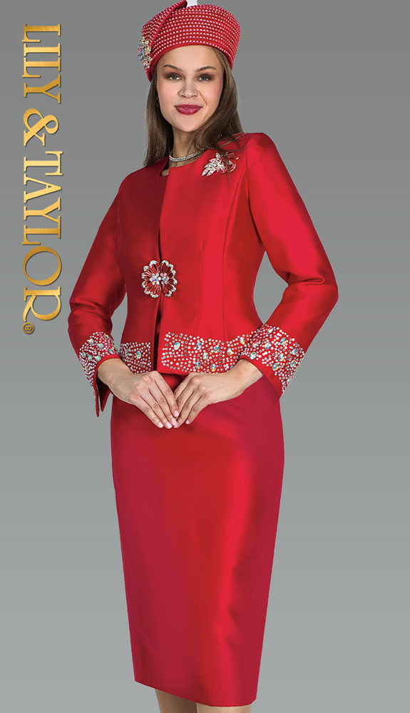 Lily and Taylor 4498-RED