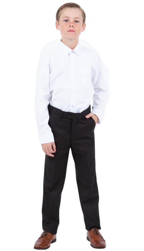 PERRY ELLIS BOYS Suit-PBP408-01-BLACK