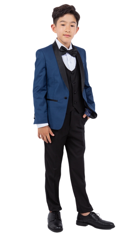 PERRY ELLIS BOYS Suit-PBT283-07-INDIGO
