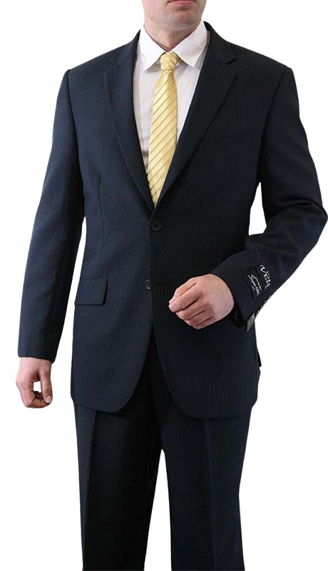  Tazzio Mens Suit M162-02-NAVY- BLUE