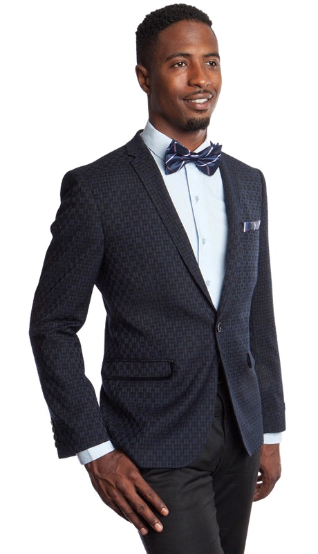  Empire Mens Sports Coat MJ184S-NAVY