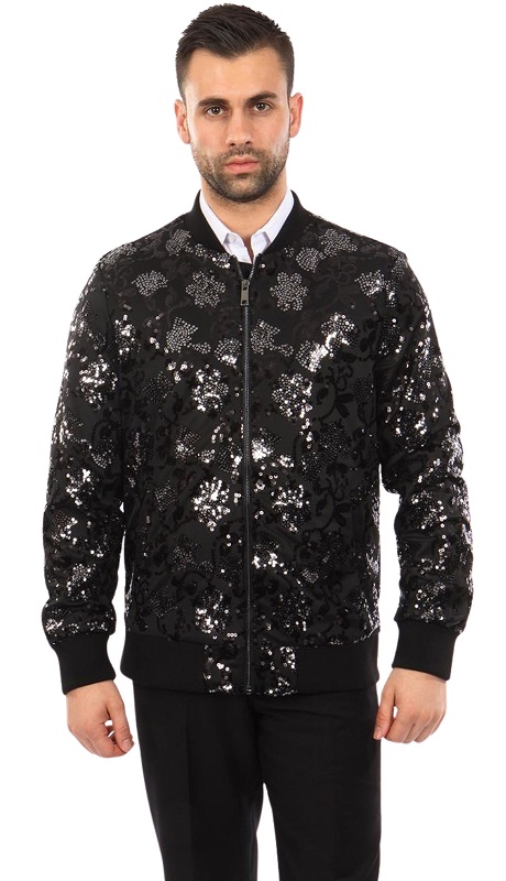  Empire Mens Sports Coat MJ234S-01-BLK