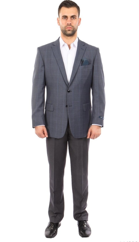 Empire Mens Sports Coat MJ238-BLUE