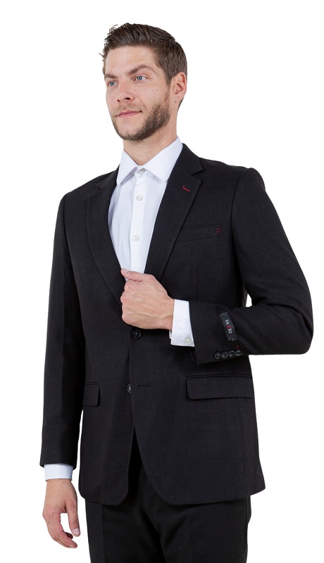 Tazzio Mens Sports Coat MJ288S-BLK