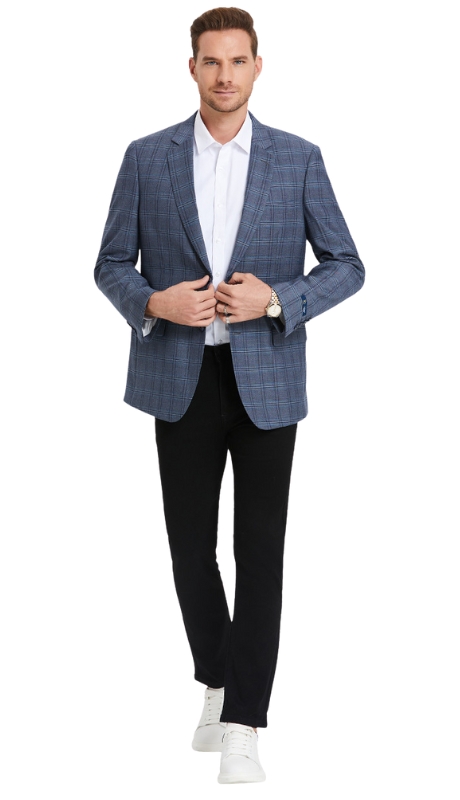  Empire Mens Sports Coat MJ370-02-NAVY