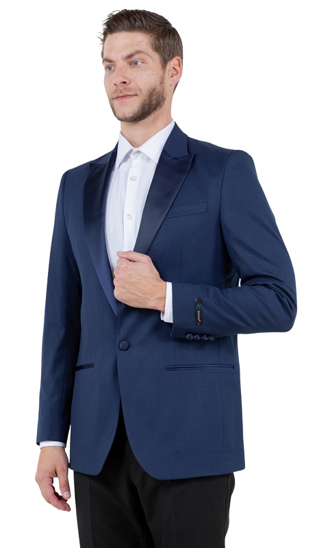  ZeGarie Mens Sports Coat MJT365-03-Navy