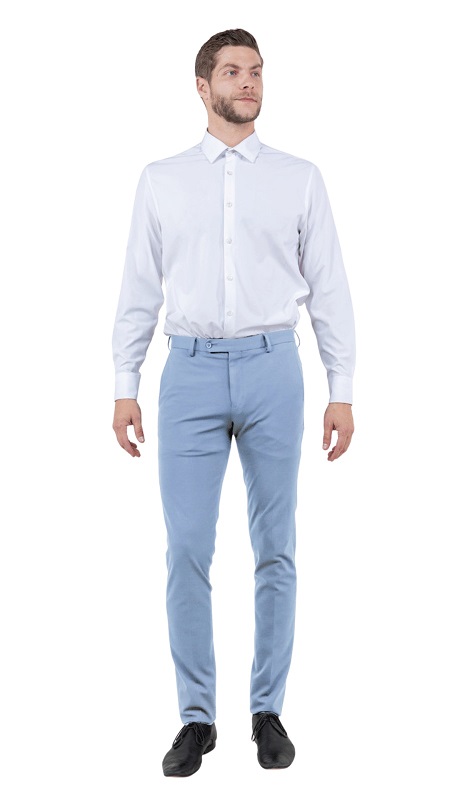 Zegarie Mens Pants-MP120S-07-BLUE 