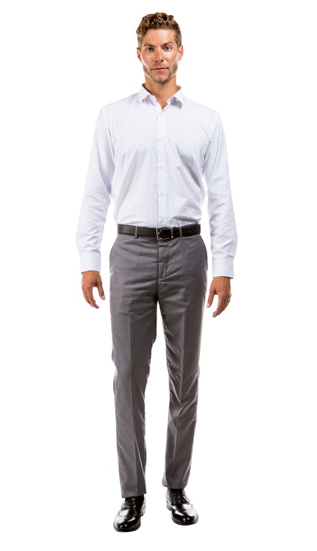 Azzuro Dress Pant MP276S-03-MID-GRY