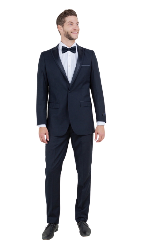 Bryan Michaels Mens Tuxedos MT187S-02-NAVY