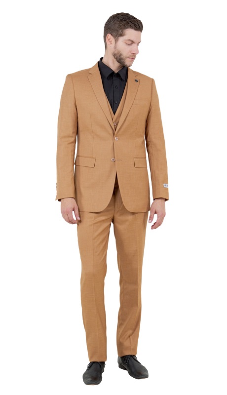 Stacy Adams SM156H1-Coffee Mens Suit