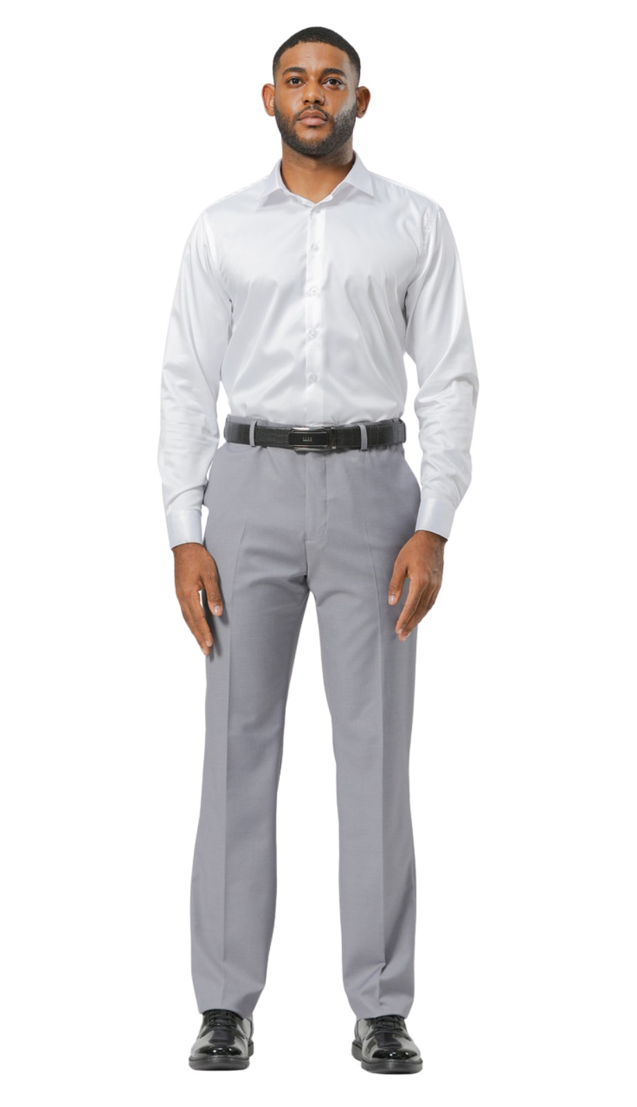 Stacy Adams SMP282H1-04-GRY Mens Suit