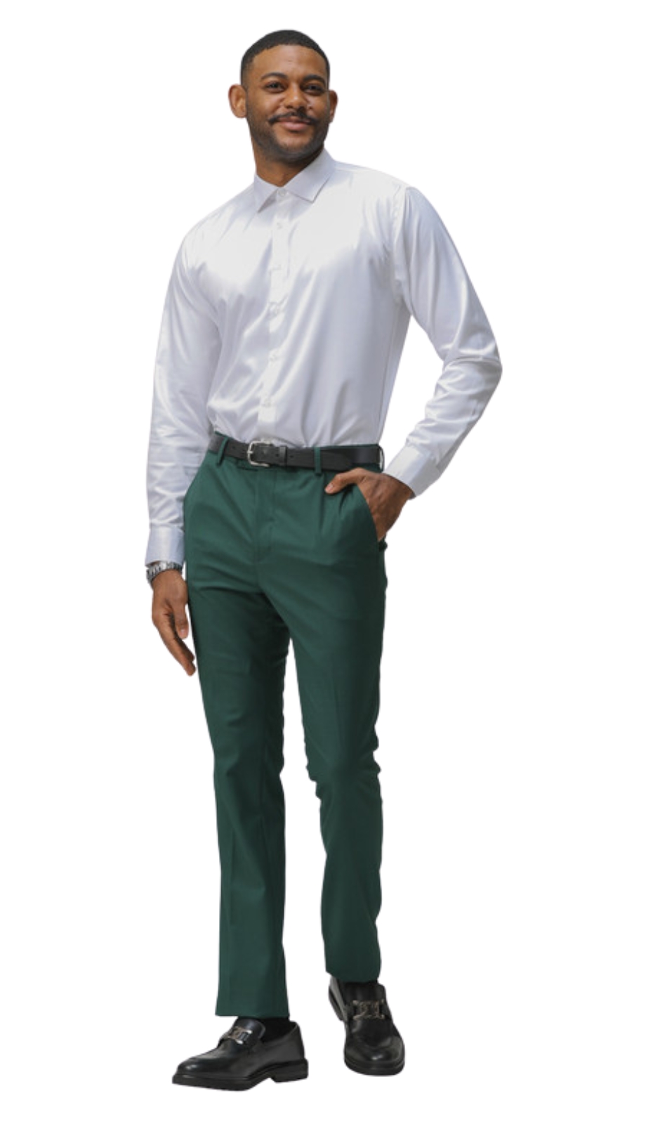 Sean Alexander Mens Pant MP282SK-11-GREEN