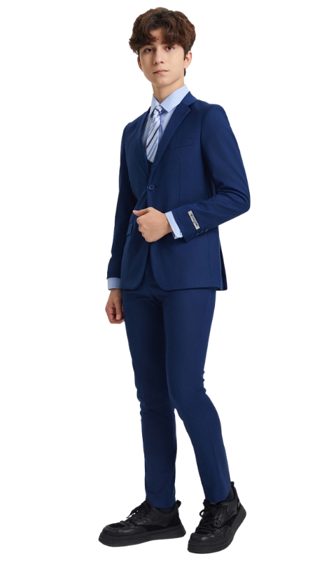 Stacy Adams Boys Suit-SB282-05-INDIGO