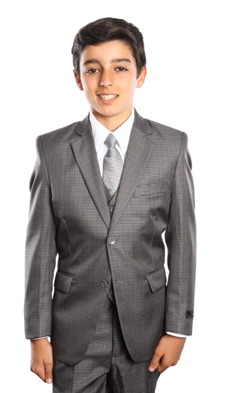 Tazzio Boys Suit B362-01-GRY