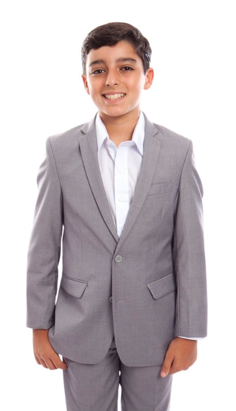 Tazzio Boys Suit B364S-03-GRY