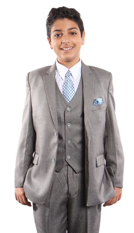 Tazzio Boys Suit B370-02-LIGHT-GRY