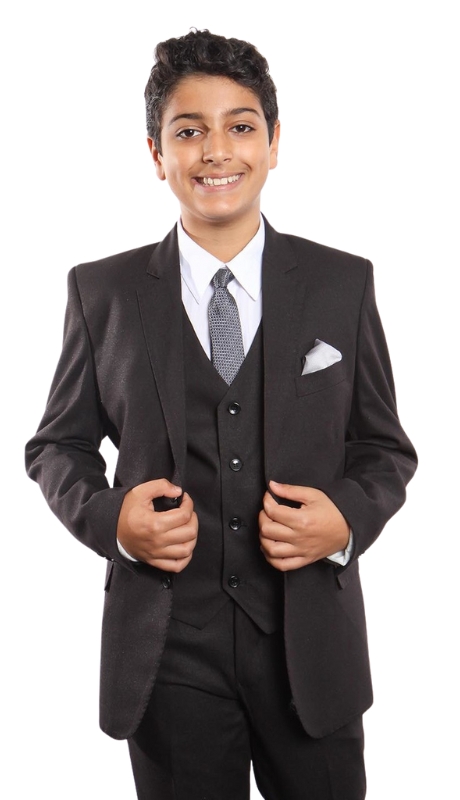 Tazzio Boys Suit B373-01-BLK