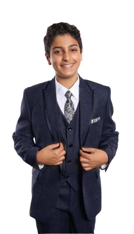 Tazzio Boys Suit B381-02-BLUE