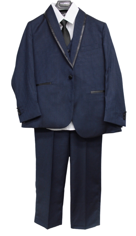 Tazzio Boys Suit B393-02-NAVY