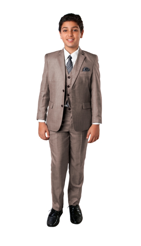 Tazzio Boys Suit B394-01-GRY