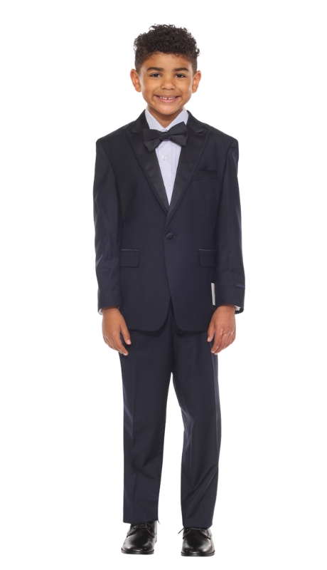 Tazzio Boys Suit BT187-03-NAVY