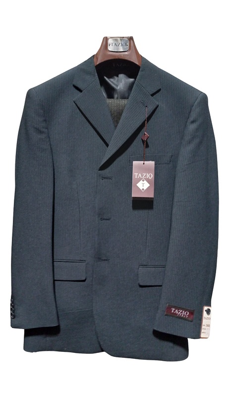 Tazzio Mens Suit M074-02-NAV-BLU
