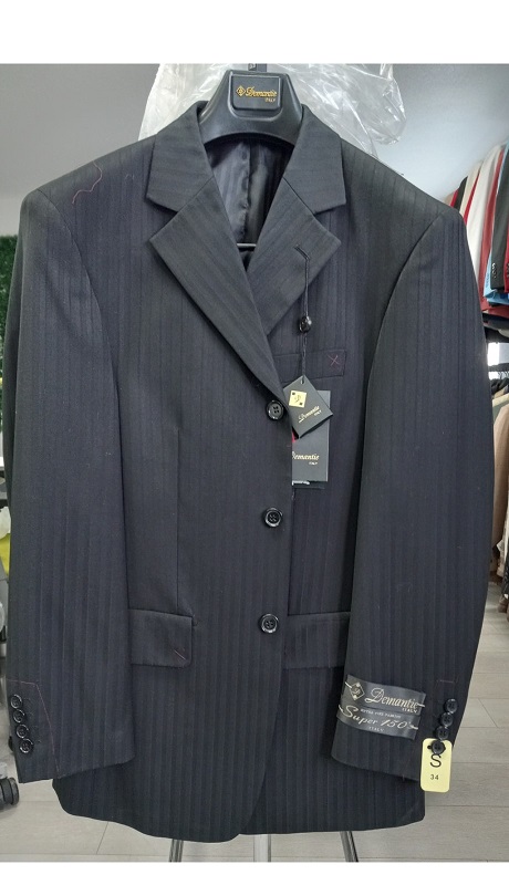 Tazzio Mens Suit M075-01-BLK