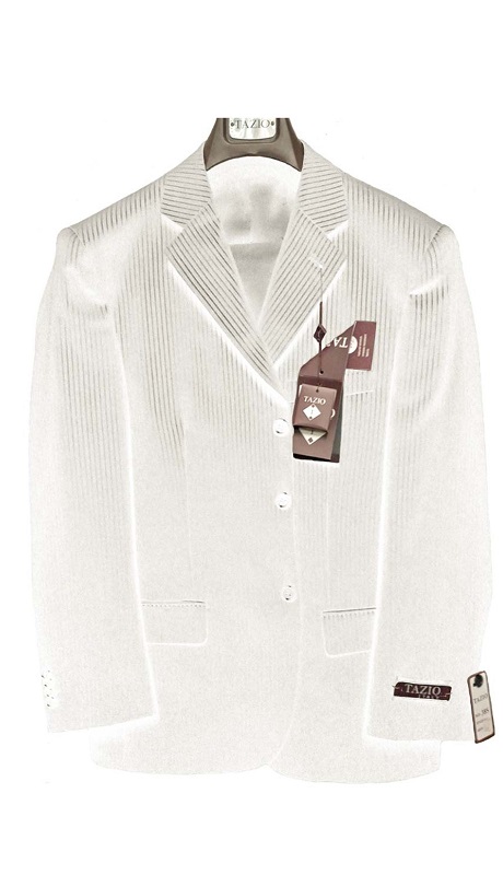 Tazzio Mens Suit M075-03-OFF WHITE