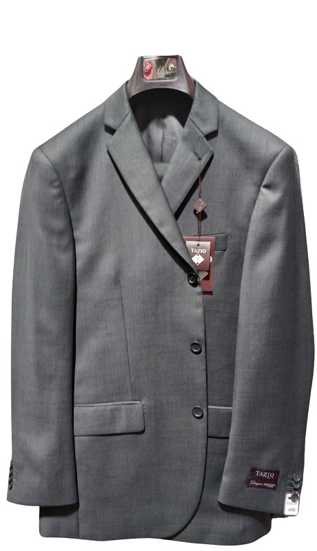 Tazzio Mens Suit M089-01-GRY