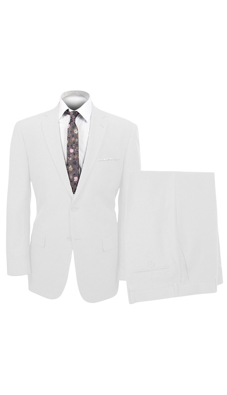 Tazzio Mens Suit M116-05-WHT