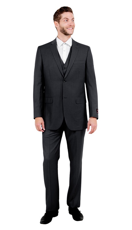 Demantie Mens Suit-M120-01-BLK