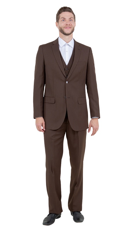 Demantie Mens Suit M120-05-BRN
